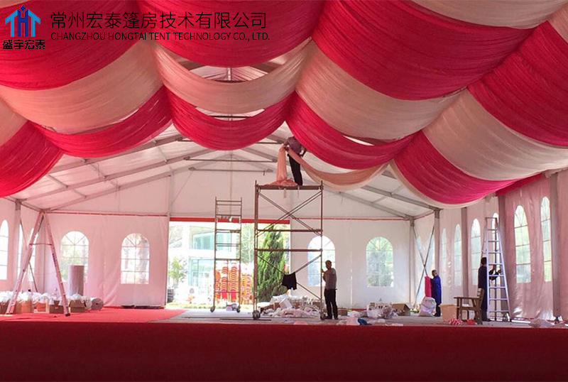 搭建婚庆篷房时需要注意哪些问题